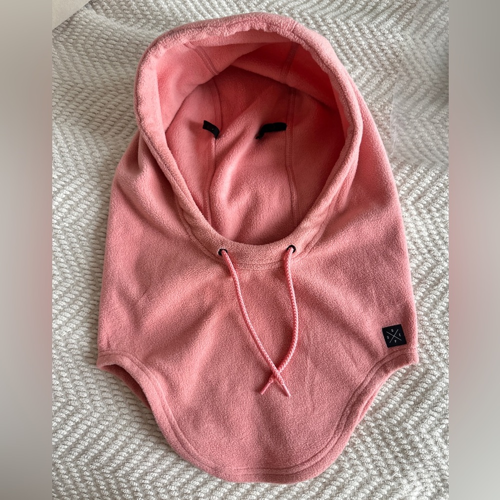 DOPE Ski/snowboarding hood w/ detachable neck cover.